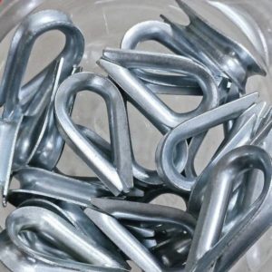 Lót cáp thép mạ kẽm màu xanh