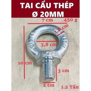 Tai cẩu thép, móc cẩu thép